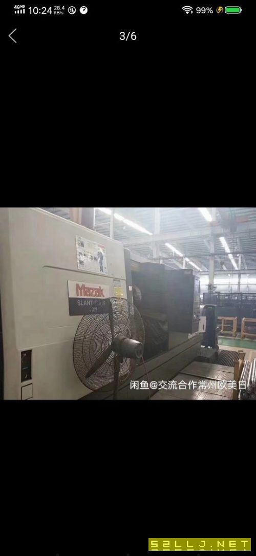 日本马扎克MAZAK原装进口大型高刚性高精度2米斜床身数控车