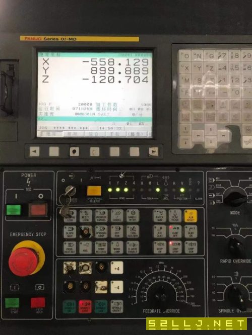 出售准新机：2015年海天2000&#215;1500数控龙门一台