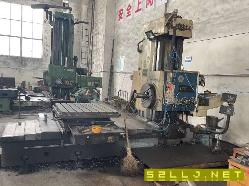 TX6111D精品昆机卧式铣镗床，在位出售