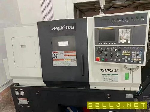 出售:2021年台湾泷泽NEX108数控车，带尾座，基本全新。