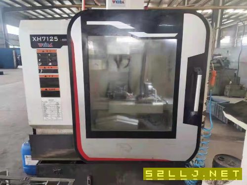 在位出售威达重工xh7125立式加工中心参数看图片