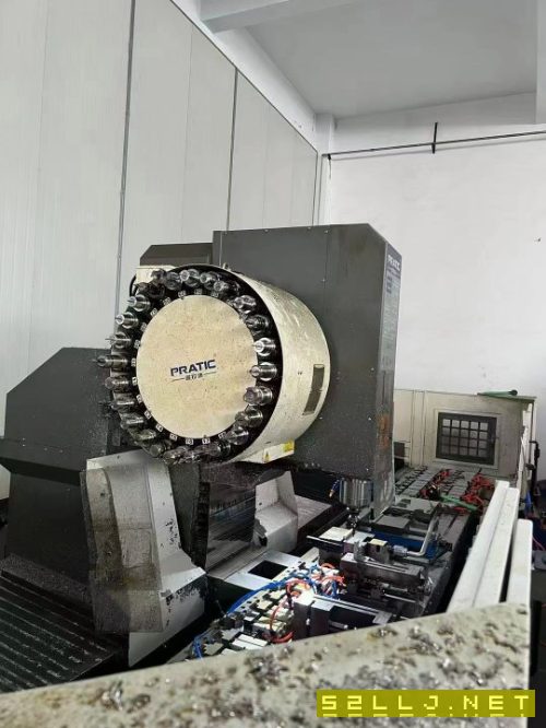 出售:2017年普拉迪PYB4500型材机，铸铁床身，BT40主轴。