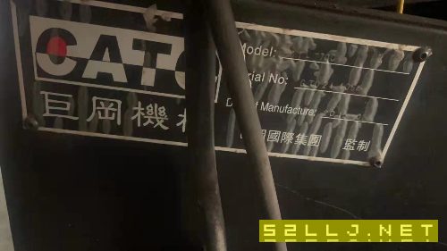 出售:2015年巨岗CLG700立式加工中心，主轴BT40，在位出售可以试车。