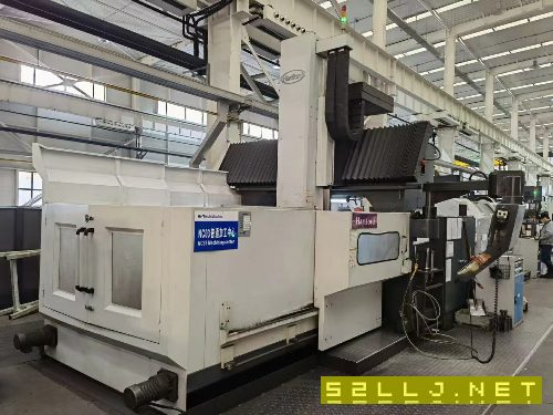 出售：台湾协鸿2190数控龙门铣，BT50主轴，齿轮头，6000转，三轴行程XYZ:20.