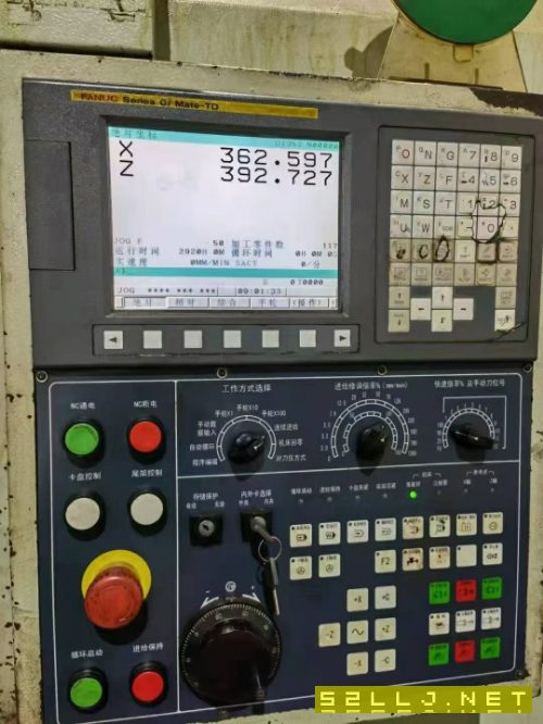 出售：同款两台长城CK7163A刀塔式数控斜车，配12寸液压卡盘，发那科TD高配.