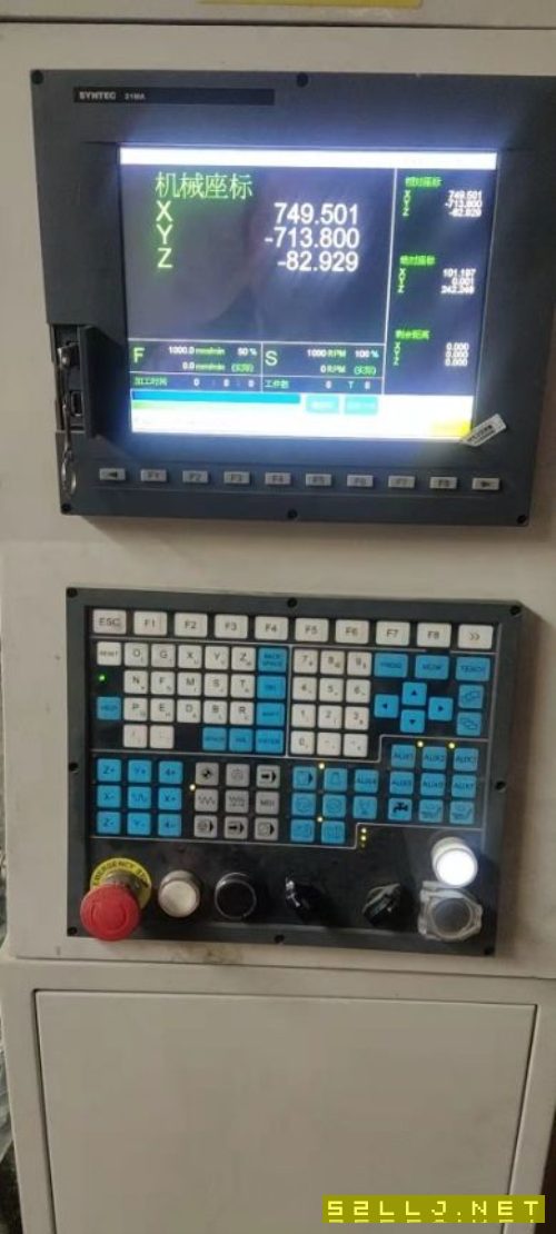 出售：20年德州彤邦1625数控龙门铣。参数如下表。
