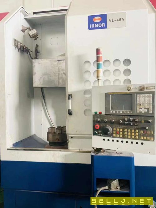台湾荣田VL-46A数控立车在位出售，加工直径560mm，加工高度450mm12工位刀塔.