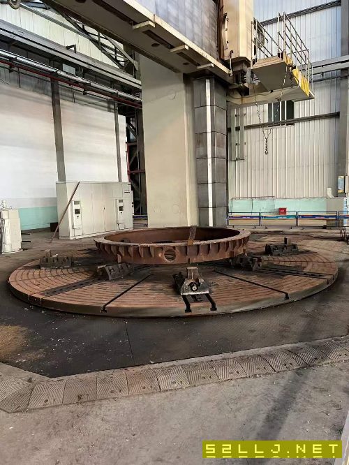 精品齐重8米数控双柱立式车床型号:DVT800&#215;50/100Q-NC