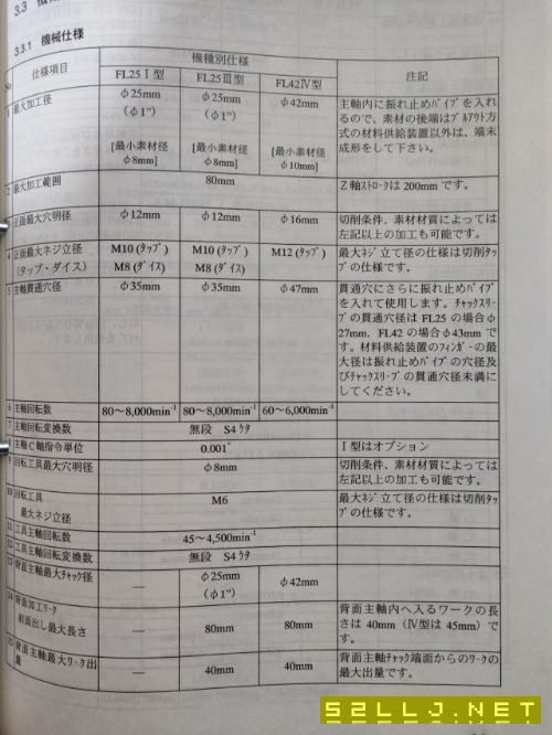 出售日本原装进口西铁城FL42双主轴车铣复合