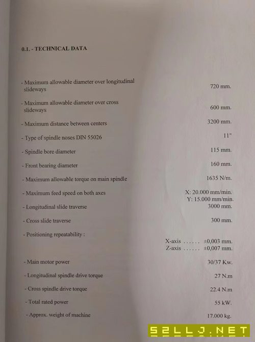 在位出售达诺巴特TNC16大型数控斜车