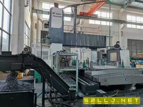 出售纽维4028龙门加工中心18年