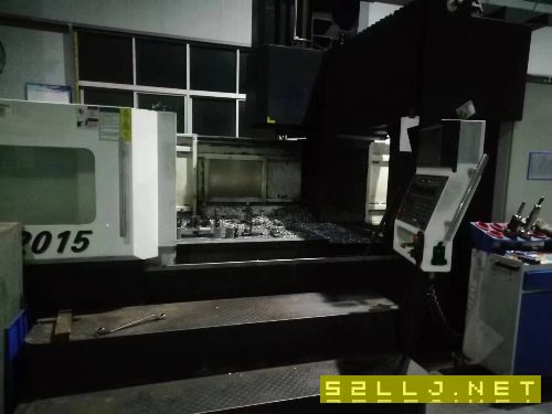 在位出售19年德杨2015数控龙门铣