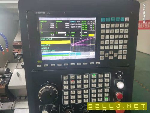 三台2021年同款普森数控斜身车铣CK46D，用了1500.