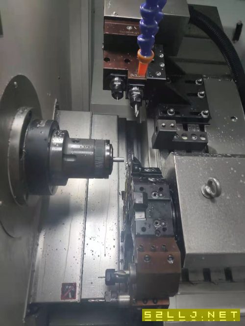 三台2021年同款普森数控斜身车铣CK46D，用了1500.