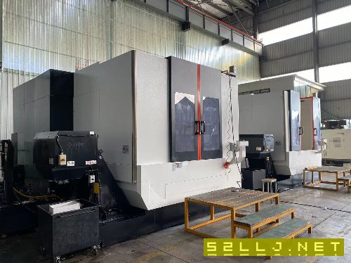 出售：原装日本山崎马扎克8800双工位卧式加工中.
