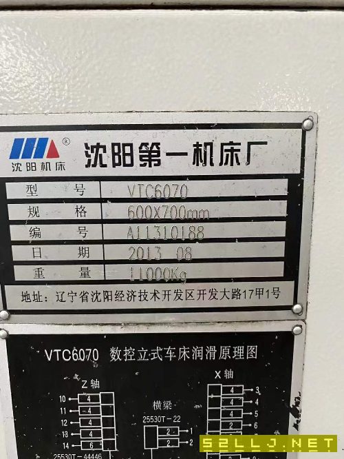 出售：2013年正宗沈阳6070数控车立车同款13台