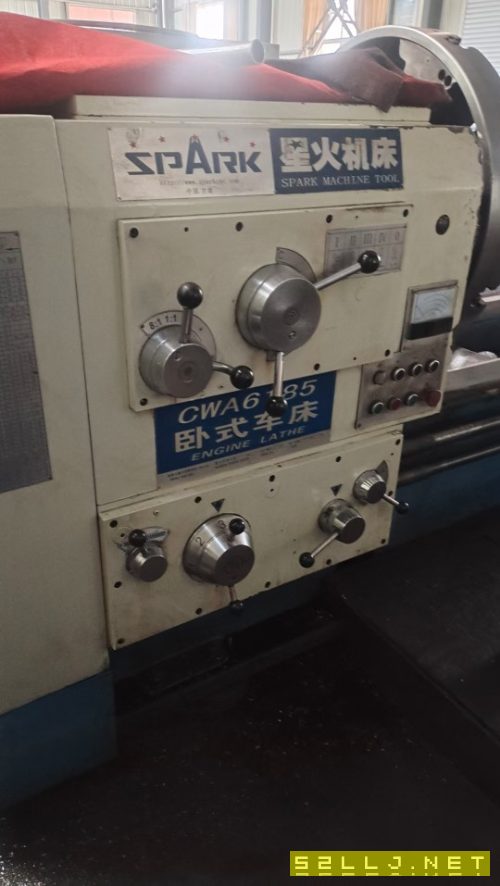 精品准新机天水星火6185/6米车床，安装少用，附.