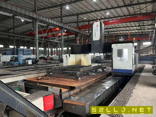 出售：纽威30120龙门加工中心，工作台3.814米