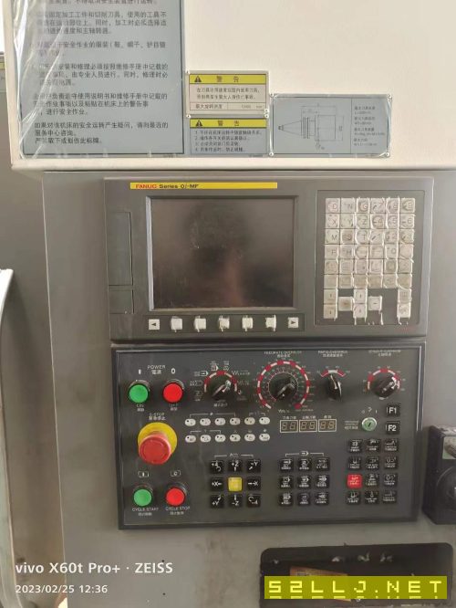 出售：2018年江苏元利1056立式加工中心一台