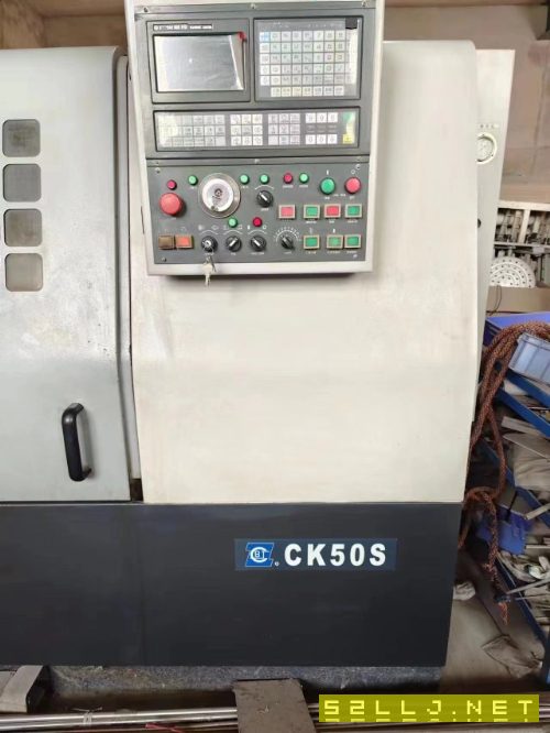 出售宝鸡SK50P数控车，广数系统，安装少用。