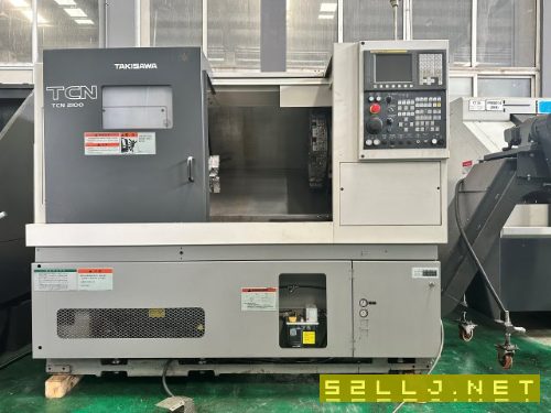 2021年日本原装泷泽2100L6数控斜轨车床