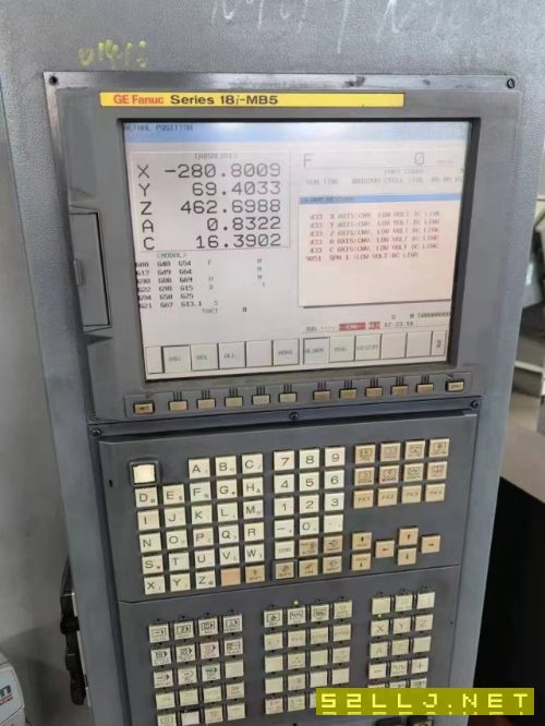 德国原装巨浪FX800五轴联动加工中心