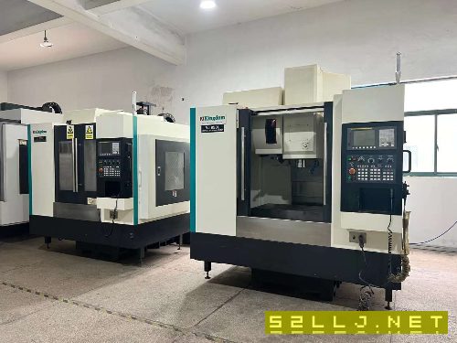 出售：两台2019年台湾铁王850加工中心
