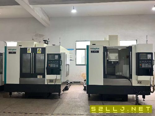 出售：两台2019年台湾铁王850加工中心