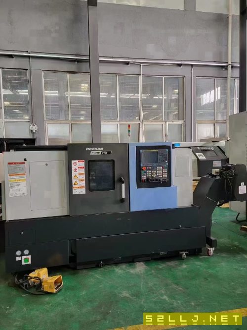 斗山PUMA-2450精品斗山数控车床，二轴硬軌、10寸卡盘.
