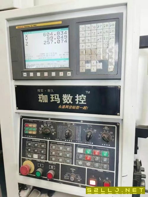 台湾伽玛1200加工中心系统:发那科MD系统a法驱动