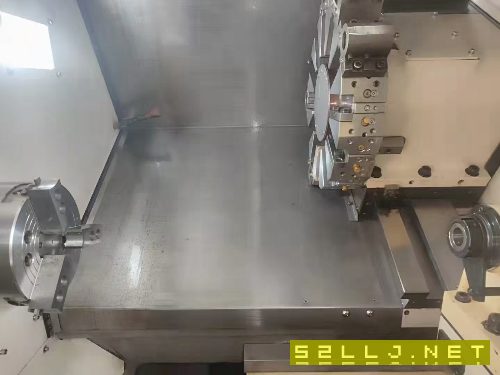 2021年日本原装泷泽2100L6数控斜轨车床，8寸液压中孔.