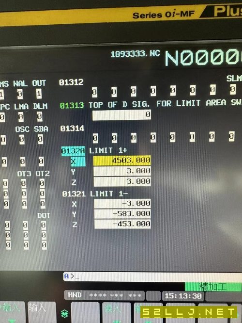 普拉迪PYC-4500一台，发那科MF&amp;amp；#160；Plus系统，主.