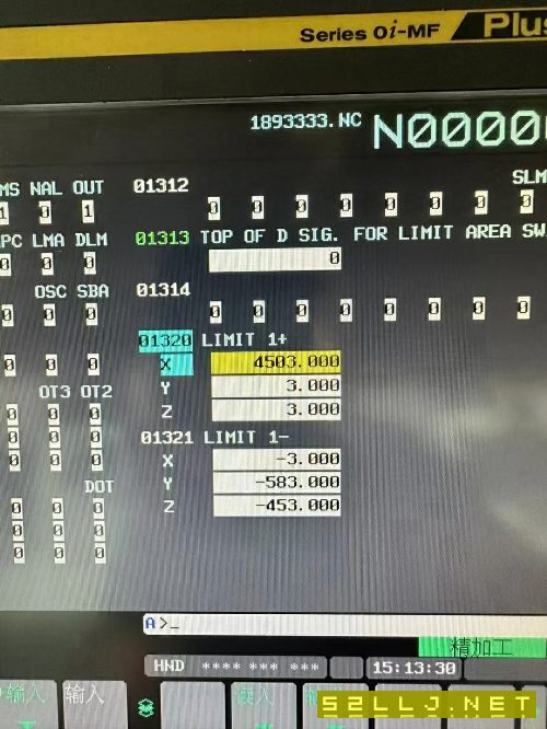 普拉迪型材加工中心PYC-4500一台，发那科MF&amp;amp；#160；.