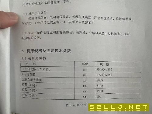 21年12月份出厂。原上海斌盛3019，工作台1.6米3米，门.