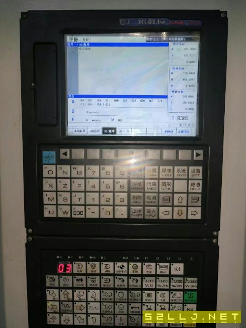 2021年沈阳希斯T2/500斜轨车，两轴滚柱线轨，广数988T.