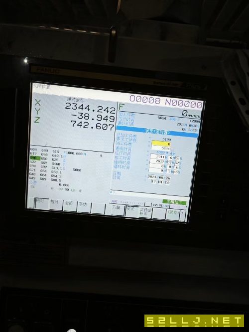 刚刚买下：2022年7月南通国盛GMF4034R数控龙门加工中.