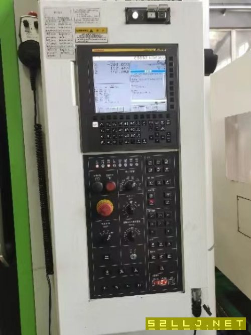 南通国盛855重型加工中心，三轴滚柱线规，发那科mfplu.