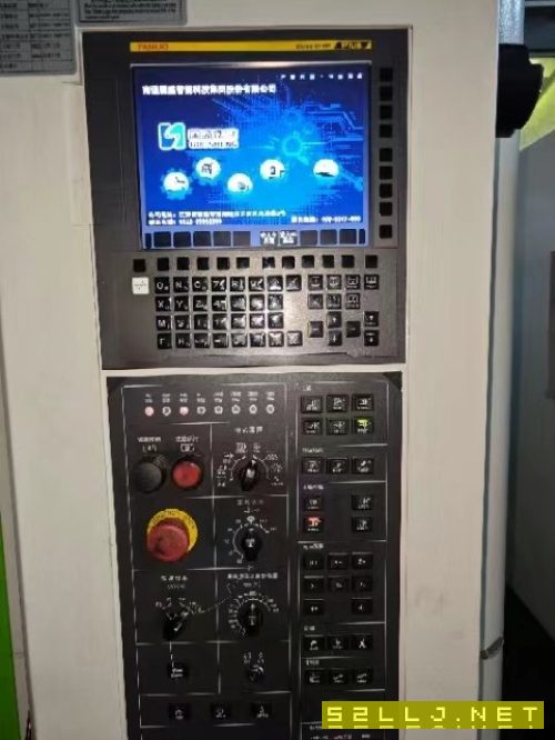 南通国盛855重型加工中心，三轴滚柱线规，发那科mfplu.