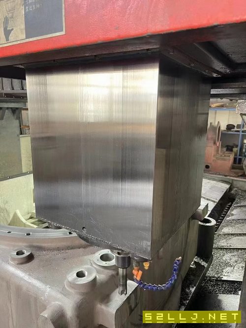 台湾轴兴2X4米龙门加工中心，主轴中心出水，三轴光栅.