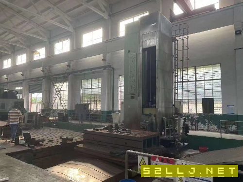齐二6916数控落地镗，行程4&amp;amp；#215；12米，法格系统.