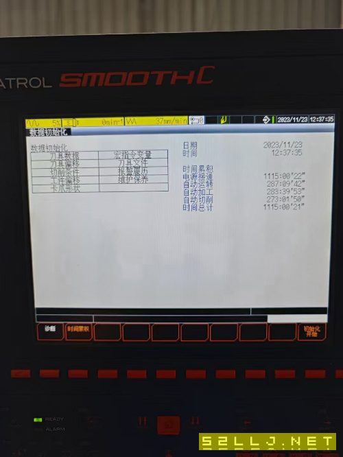 刚刚拿下：只用了200个小时的马扎克车铣复合QTC300MYL.