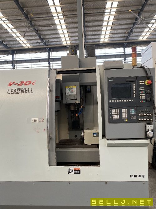 2009年杭州丽伟V20i立加，西门子系统，工作台600&amp;amp；.