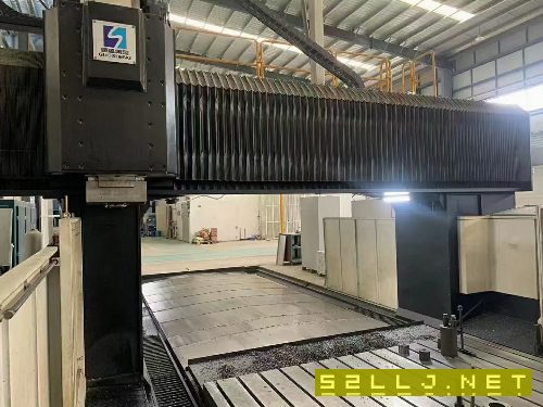 全新安装少用国胜6038龙门加工中心