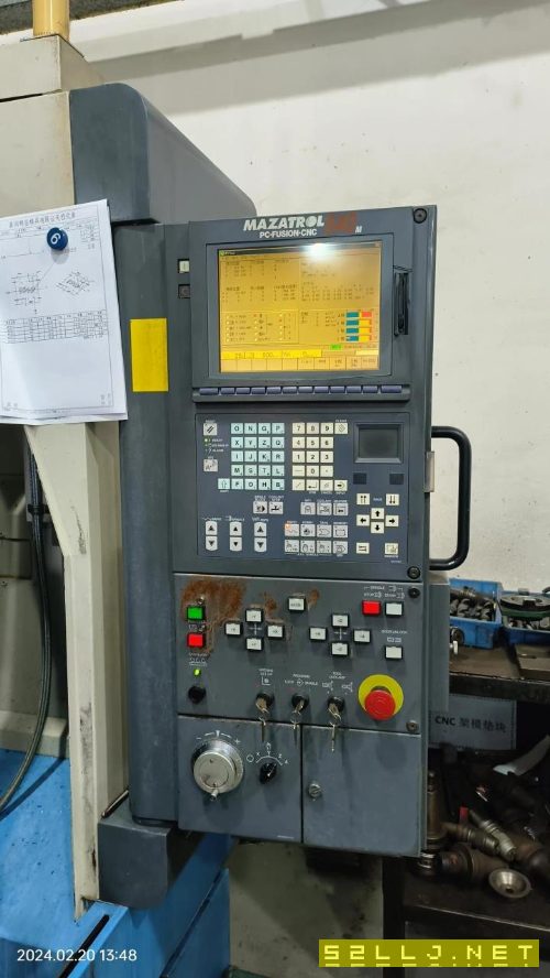 主轴20000转/分钟，BT50刀柄，马扎克640M系统，中心出.