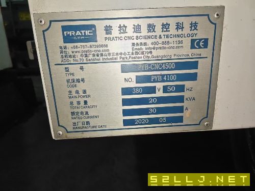 出售:2020年普拉迪pyb-4500型材机，工作台650mm，重型，需要联系！