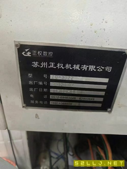 准新机2021年底苏州正权3022龙门加工中心，三菱M80系.