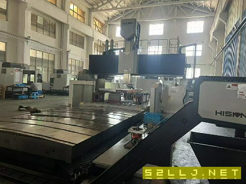 刚刚拿下：海天30006000龙门加工中心一台，带刀库，方.