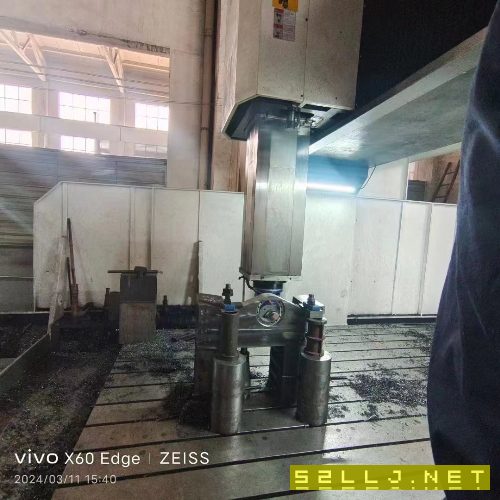 出售4028南通数控龙门加工中心在位出售，2023年8月.安.