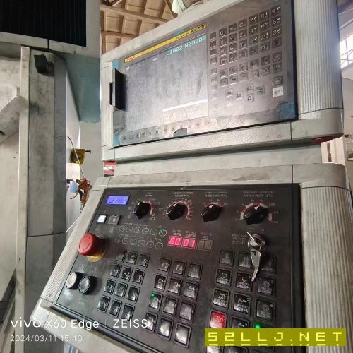 南通乔威数控龙门加工中心在位出售，2.8米X4米，2023年8月.安装少用，带角.