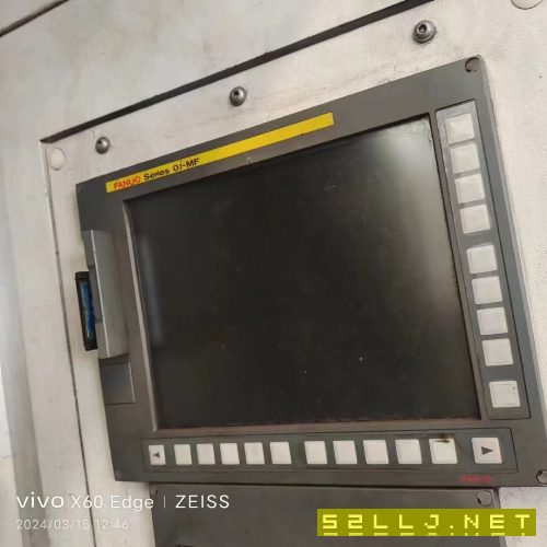 工厂出售钮威63TS卧式加工中心一台，2017年发那克0i一MF系统，工作正常带刀.